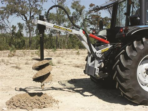 mini tractor hole digger price|tractor mounted post hole digger.